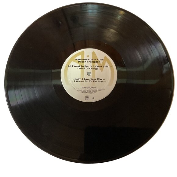 Peter Frampton "Frampton Comes Alive!" Vinyl Album 1976 A&M Records - Picture 8 of 15
